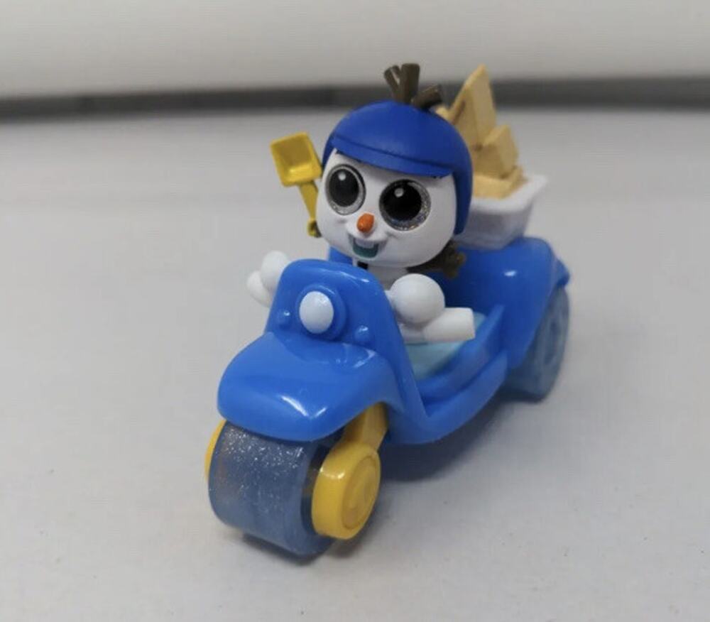 Disney Doorables - Let’s Go, vehicles series 1 - Frozen, Olaf snowman car
